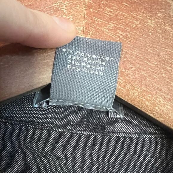 Ann taylor grey Ramie blend sleeveless dress‎ - Picture 3 of 8